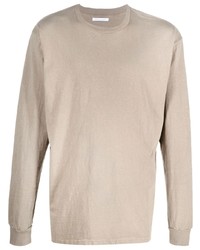 hellbeige Langarmshirt von John Elliott