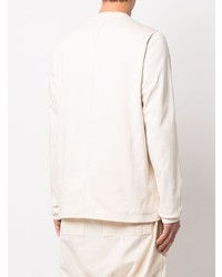 hellbeige Langarmshirt von Rick Owens