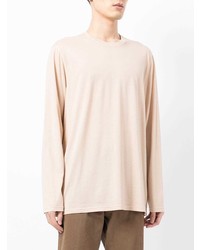 hellbeige Langarmshirt von Kiton