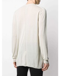 hellbeige Langarmshirt von Rick Owens