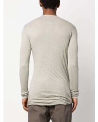 hellbeige Langarmshirt von Rick Owens