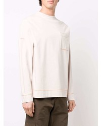 hellbeige Langarmshirt von Jacquemus