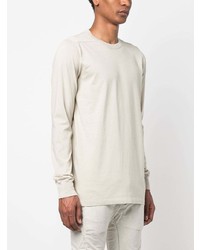 hellbeige Langarmshirt von Rick Owens