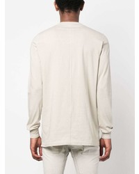 hellbeige Langarmshirt von Rick Owens