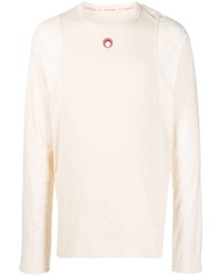 hellbeige Langarmshirt von Marine Serre