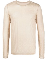 hellbeige Langarmshirt von Marine Serre