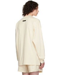 hellbeige Langarmshirt von Essentials