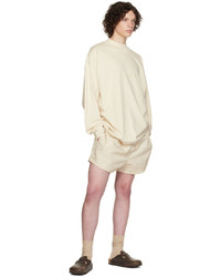 hellbeige Langarmshirt von Essentials