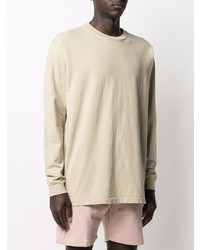 hellbeige Langarmshirt von John Elliott