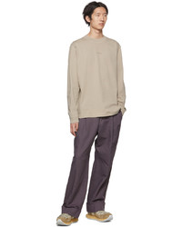 hellbeige Langarmshirt von Acne Studios