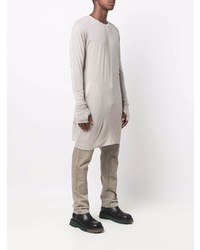 hellbeige Langarmshirt von Boris Bidjan Saberi