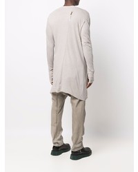 hellbeige Langarmshirt von Boris Bidjan Saberi