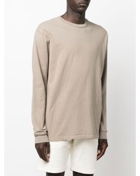 hellbeige Langarmshirt von John Elliott