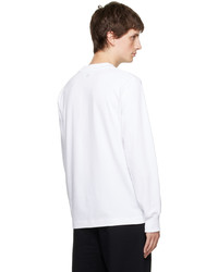 hellbeige Langarmshirt von AMI Alexandre Mattiussi