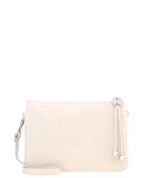 hellbeige Leder Clutch von Esprit