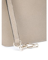 hellbeige Leder Clutch von Valextra