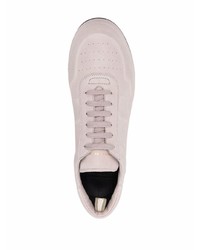 hellbeige Leder niedrige Sneakers von Officine Creative