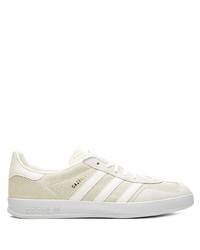 hellbeige Leder niedrige Sneakers von adidas