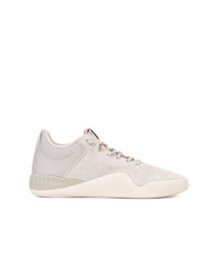 hellbeige Leder niedrige Sneakers von adidas