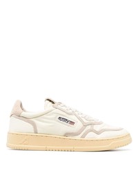 hellbeige Leder niedrige Sneakers von AUTRY