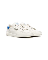 hellbeige Leder niedrige Sneakers von adidas