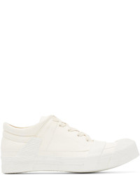 hellbeige Leder niedrige Sneakers von Boris Bidjan Saberi