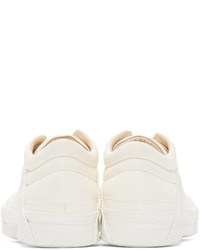 hellbeige Leder niedrige Sneakers von Boris Bidjan Saberi