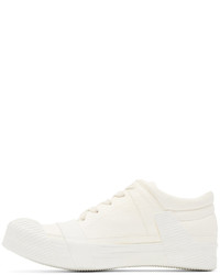 hellbeige Leder niedrige Sneakers von Boris Bidjan Saberi