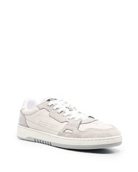 hellbeige Leder niedrige Sneakers von Axel Arigato