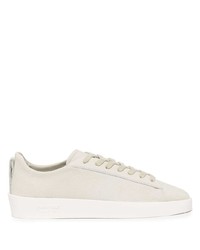 hellbeige Leder niedrige Sneakers von Fear Of God