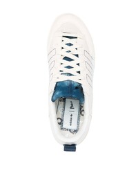 hellbeige Leder niedrige Sneakers von adidas