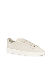 hellbeige Leder niedrige Sneakers von Fear Of God