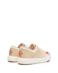 hellbeige Leder niedrige Sneakers von Jordan