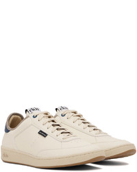 hellbeige Leder niedrige Sneakers von ekn