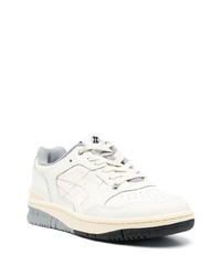 hellbeige Leder niedrige Sneakers von Asics