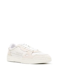 hellbeige Leder niedrige Sneakers von Axel Arigato