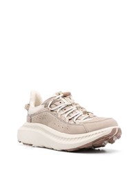 hellbeige Leder niedrige Sneakers von UGG