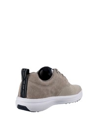 hellbeige Leder niedrige Sneakers von Pepe Jeans