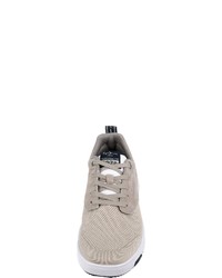 hellbeige Leder niedrige Sneakers von Pepe Jeans