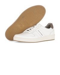 hellbeige Leder niedrige Sneakers von Pius Gabor