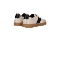 hellbeige Leder niedrige Sneakers von Salamander