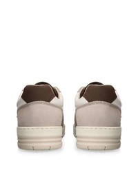 hellbeige Leder niedrige Sneakers von Kurt Geiger London