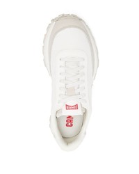 hellbeige Leder niedrige Sneakers von Camper