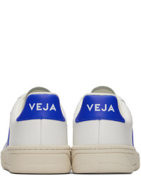 hellbeige Leder niedrige Sneakers von Veja