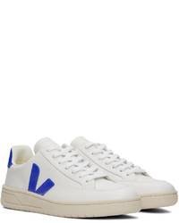 hellbeige Leder niedrige Sneakers von Veja