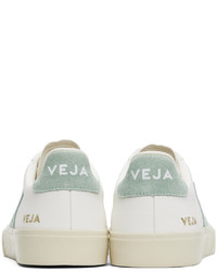 hellbeige Leder niedrige Sneakers von Veja