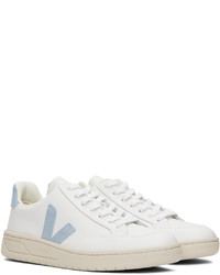 hellbeige Leder niedrige Sneakers von Veja