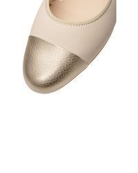 hellbeige Leder Pumps von ara