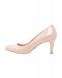 hellbeige Leder Pumps von Buffalo