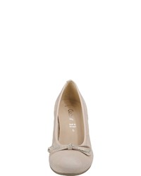 hellbeige Leder Pumps von Gabor